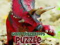 Lojë Puzzle gjigante Triceratops  në internet