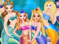 Lojë Veshje sirene princeshe  në internet