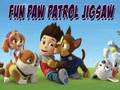 Lojë Jigsaw patrullimi i putrave argëtuese në internet