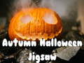 Lojë Jigsaw për Halloween të vjeshtës  në internet