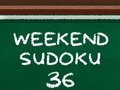 Lojë Fundjavë Sudoku 36  në internet