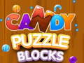 Lojë Blloqe puzzle karamele  në internet