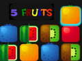Lojë 5 fruta  në internet