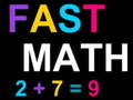 Lojë Matematikë e shpejtë  në internet
