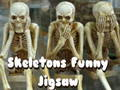 Lojë Skelete Funny Jigsaw  në internet