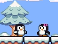 Lojë Puzzle dashurie me pinguinët  në internet