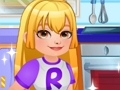 Lojë Roxie's Kitchen Egg Fried Race  në internet