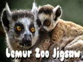 Lojë Jigsaw në kopshtin zoologjik Lemur  në internet