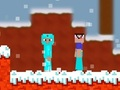 Lojë Noob vs haker remastered në internet