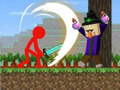 Lojë Stickman vs Zejtar  në internet