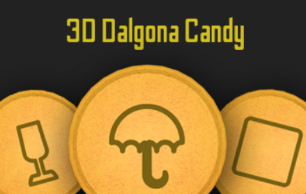 Lojë Karamele Dalgona 3D  në internet