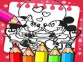 Lojë Libri i ngjyrosjes së Mickey Mouse  në internet