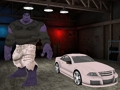Lojë Makina me zinxhirë kundër lojës Hulk Ramp  në internet
