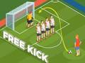Lojë Goditje e lirë në futboll  në internet
