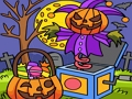Lojë Fotot e grisura Jigsaw Halloween  në internet