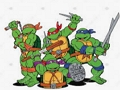 Lojë Libër për t'u ngjyrosur për Turtle Ninja  në internet