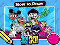Lojë Hot për të vizatuar Teen Titans Go!  në internet