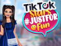 Lojë Yjet tiktok #justforfun në internet