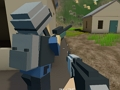 Lojë Beteja Pixel Village 3D në internet