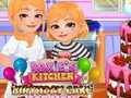 Lojë Roxie's Kitchen: Tortë ditëlindjeje për mamin  në internet