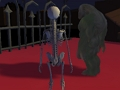 Lojë Sfida e Halloween Parkour me 2 Lojtarë  në internet