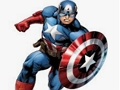 Lojë Libër ngjyrosjeje për Captain America  në internet