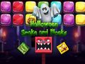 Lojë Gjarpri dhe blloqet e Halloween  në internet
