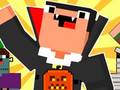 Lojë Noob në festën e Halloween  në internet