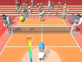Lojë Tenis qesharake me rrëshqitje  në internet