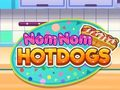 Lojë Nom nom hotdogs në internet