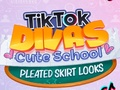 Lojë Pamje e bukur e pantallonave të gjera shkollore të TikTok Divas  në internet