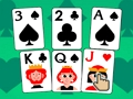Lojë Tripeaks solitaire klasike në internet