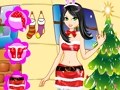 Lojë Dressup vajzë e Krishtlindjeve  në internet