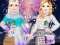 Lojë Bffs natën e Vitit të Ri  në internet