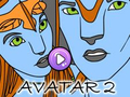 Lojë Libër me ngjyra Avatar 2  në internet