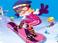 Lojë Vajza Snowboarder  në internet