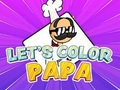Lojë Le të ngjyrosim Papa  në internet