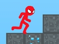 Lojë Stickman Blockworld Parkour 2 në internet