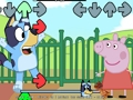 Lojë FNF: Bluey vs Peppa Pig në internet