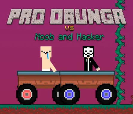 Lojë Pro Obunga vs Noob dhe Hacker  në internet