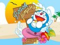 Lojë Doraemon Beach duke kërcyer në internet