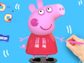 Lojë Libri i Ngjyrosjes: Peppa Pig  në internet