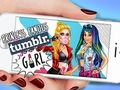 Lojë Princesha vajzë e famshme e mediave sociale  në internet