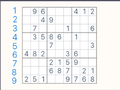 Lojë Puzzle klasike sudoku  në internet