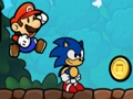 Lojë Super Mario dhe Sonic  në internet