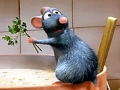 Lojë Puzzle me bashkim pjesësh figure Ratatouille  në internet