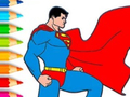 Lojë Libër për t'u ngjyrosur: Superman  në internet