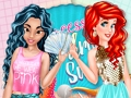 Lojë Jasmine dhe Ariel shkëmbejnë veshjet  në internet