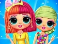 Lojë Pamja e modës së karameleve bffs në internet