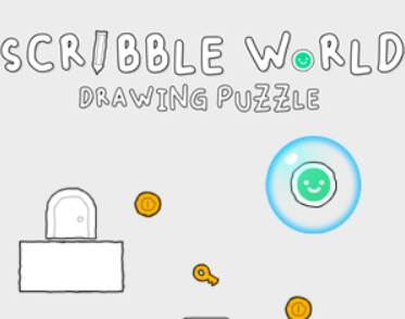 Lojë Bota e Scribble: Puzzle Vizatimi  në internet